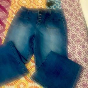 Bell bottom jeans
